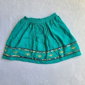 Disney Jumping Beans Girls Aladdin Genie Lamp Skort With Sequins